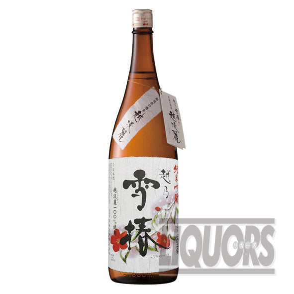 越乃雪椿越淡麗純米吟醸1800ml