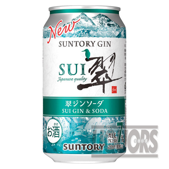 翠 ジン ソーダ 缶 350ml(24本入り)