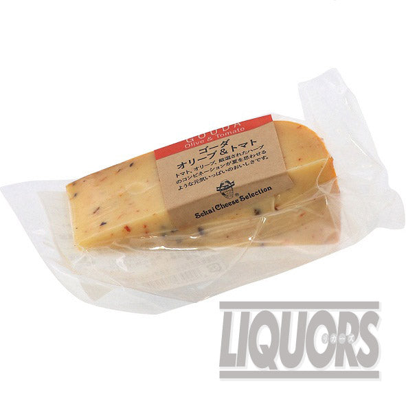 ゴーダ オリーブ&トマト カット(90g)(1個)