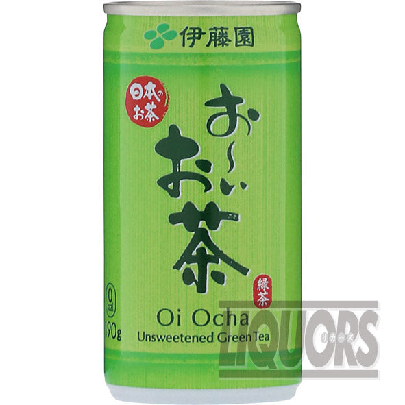 お～いお茶 緑茶 缶 190g(30本入り)